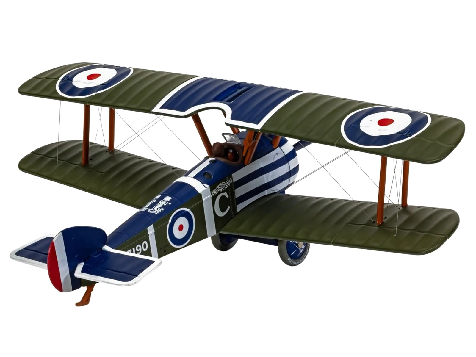 AA38111-2__60122 model biplane with roundel details