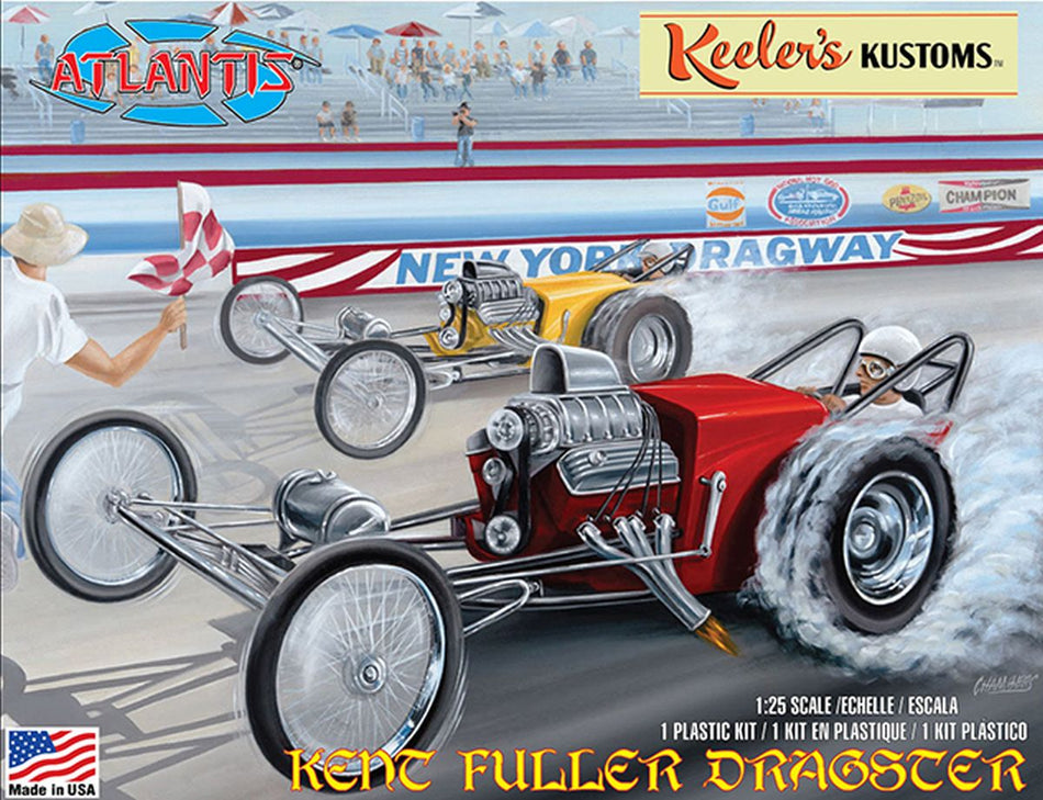 Atlantis Models Keelers Kustom’s Kent Fuller Dragster – AAN13103