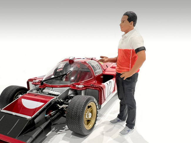 "Race Crew" Figure #4 for 1/18 scale models by American Diorama