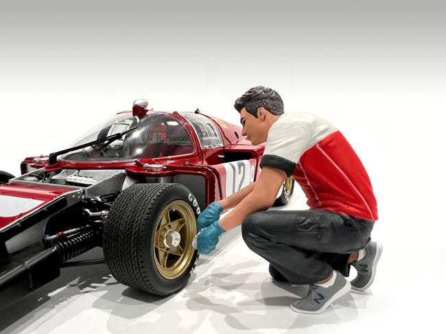 "Race Crew" Figure #5 for 1/24 Scale Models by American Diorama