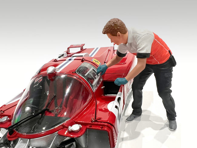 "Race Crew" Figure #6 for 1/24 Scale Models by American Diorama