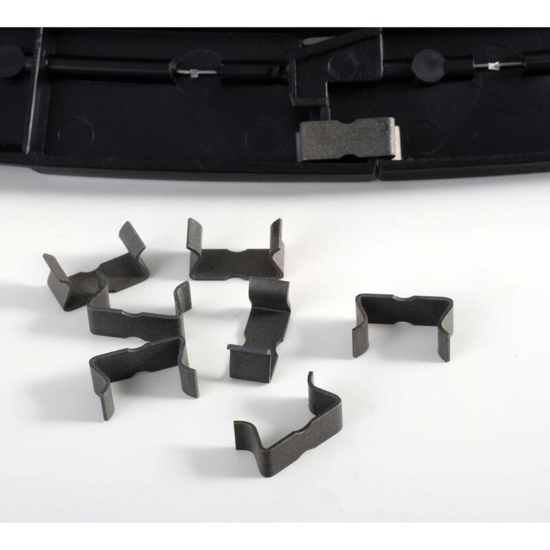 Black clips and trim
