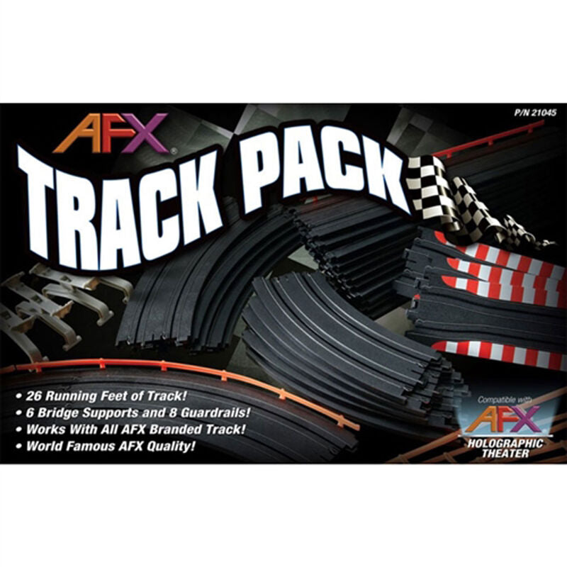 AFX Track Pack AFX21045 with track, supports, and guardrails.