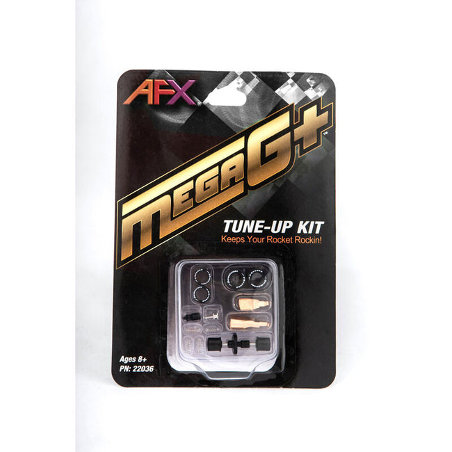 AFX Racing Mega G+ Tune Up Kit with Front & Rear Tires