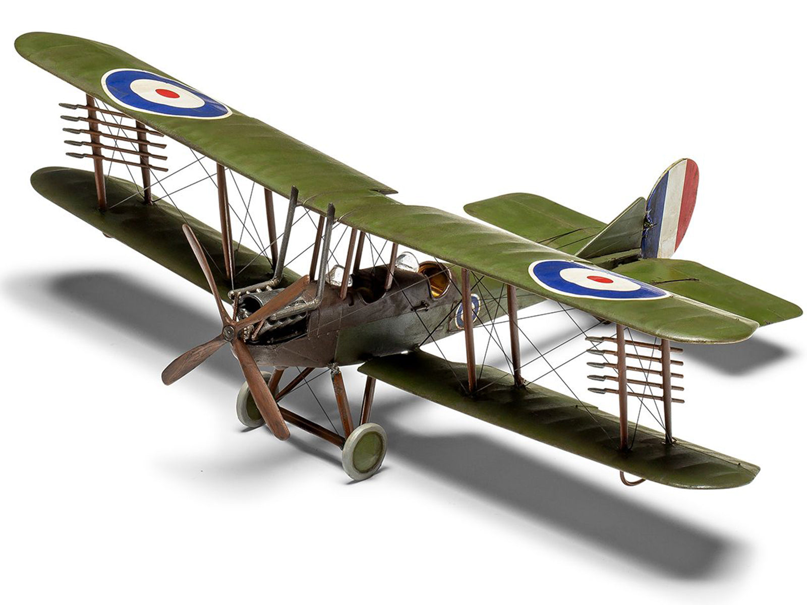 AIRA02101F-5__14367 Vintage biplane model with roundels