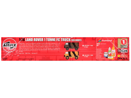 Airfix 1/76 Land Rover 1 Tonne FC Truck model box (AIRA02331F-5__20134)