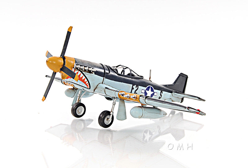 1943 Grey Mustang P51 1:40