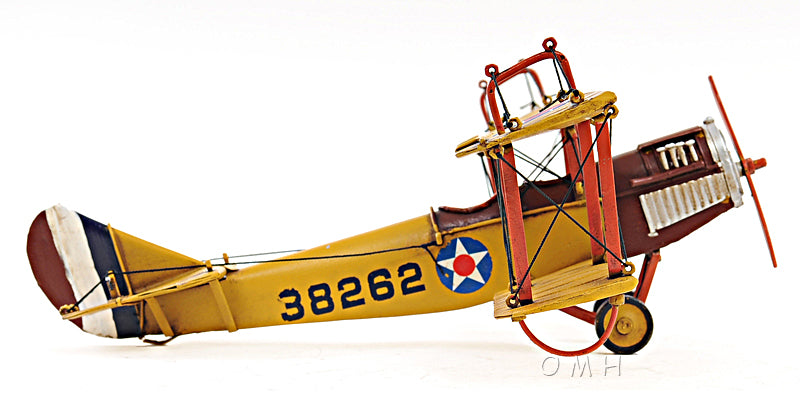 1918 Yellow Curtiss JN-4 1:24