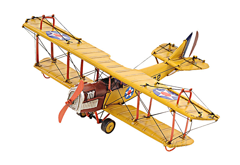 1918 Yellow Curtiss JN-4 1:24