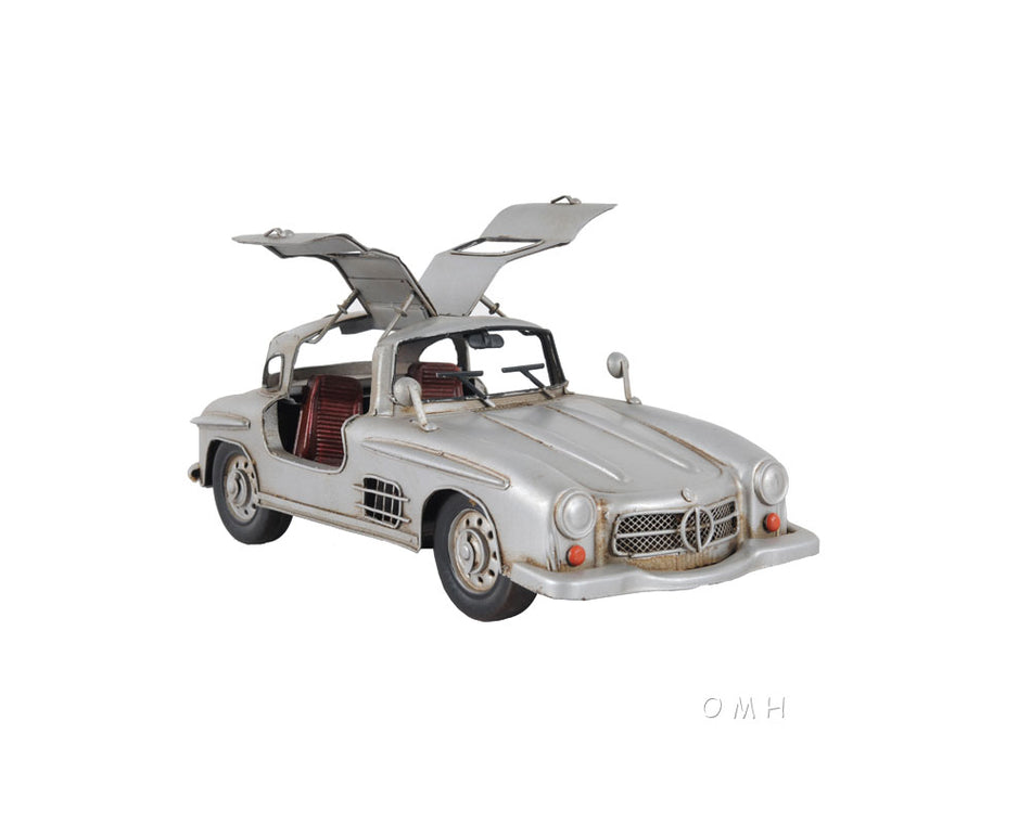 Mercedes Benz 300L Gullwing Silver Model