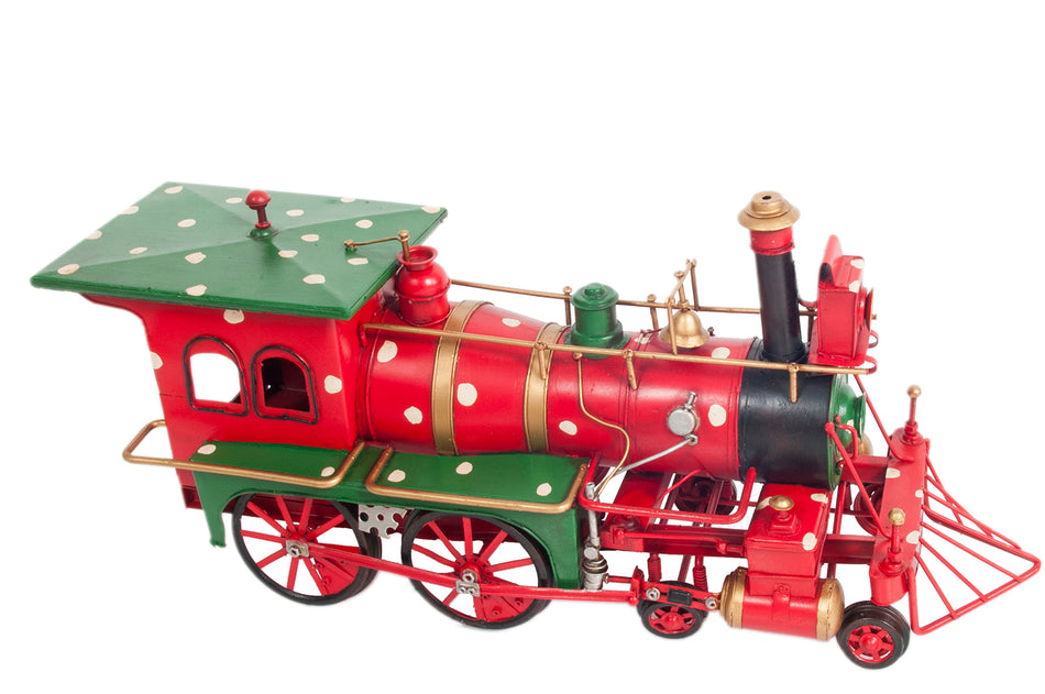 Christmas Train Model Handmade Metal