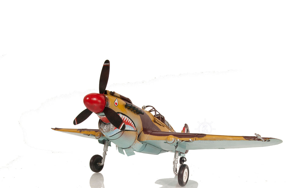 1941 Curtiss Hawk 81A Metal Handmade Scaled Model