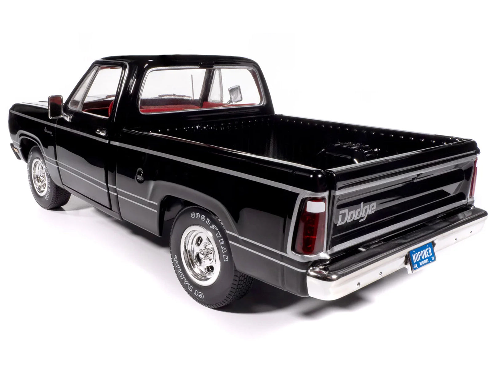 Black Dodge pickup truck AMM1355-6__34866