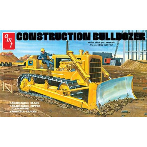 AMT 1-25 Construction Bulldozer Model Kit