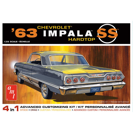 AMT 1963 Chevrolet Impala SS Hardtop model kit