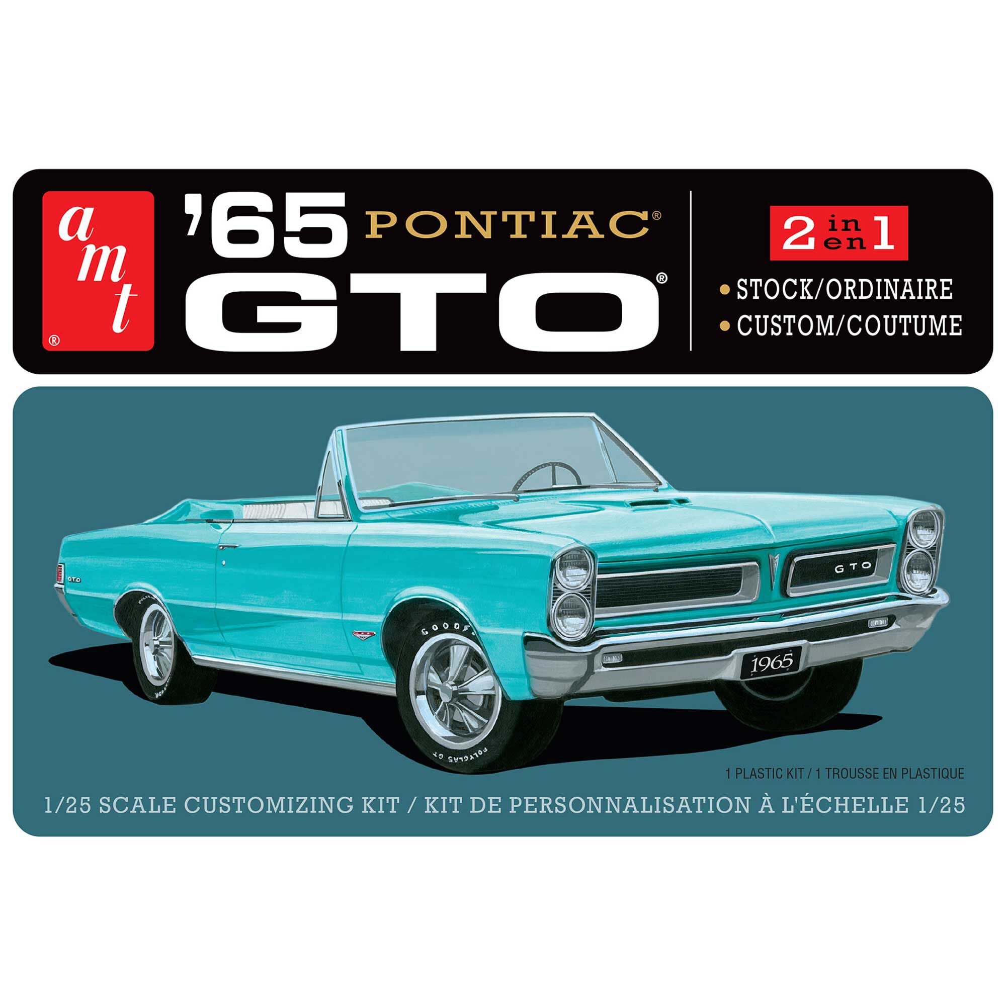 65 Pontiac GTO model kit AMT1191M_A0_TLJF4K15