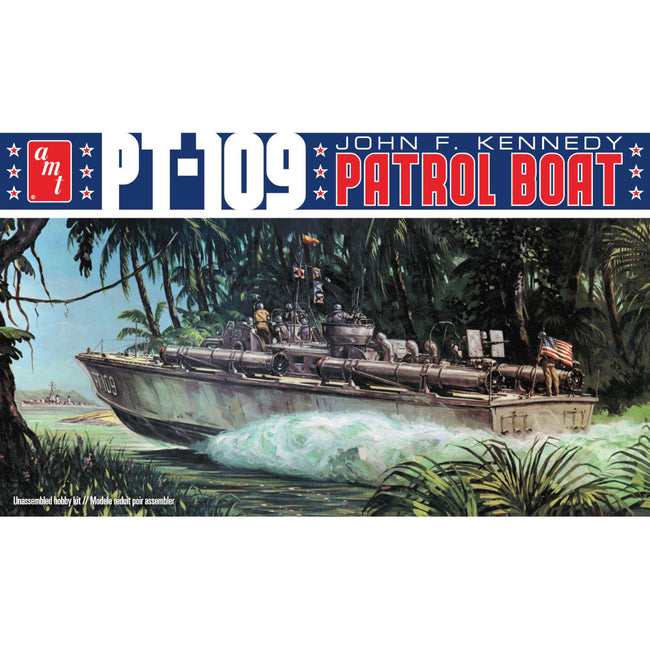 AMT1233 PT-109 Patrol Boat model kit