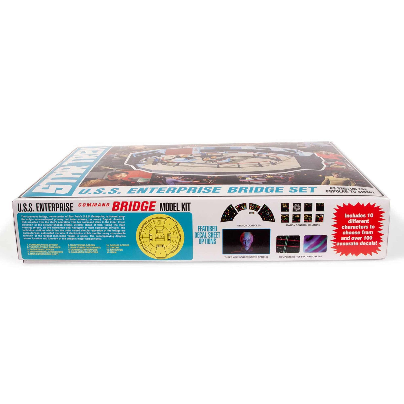AMT1270M U.S.S. Enterprise Bridge Model Kit box