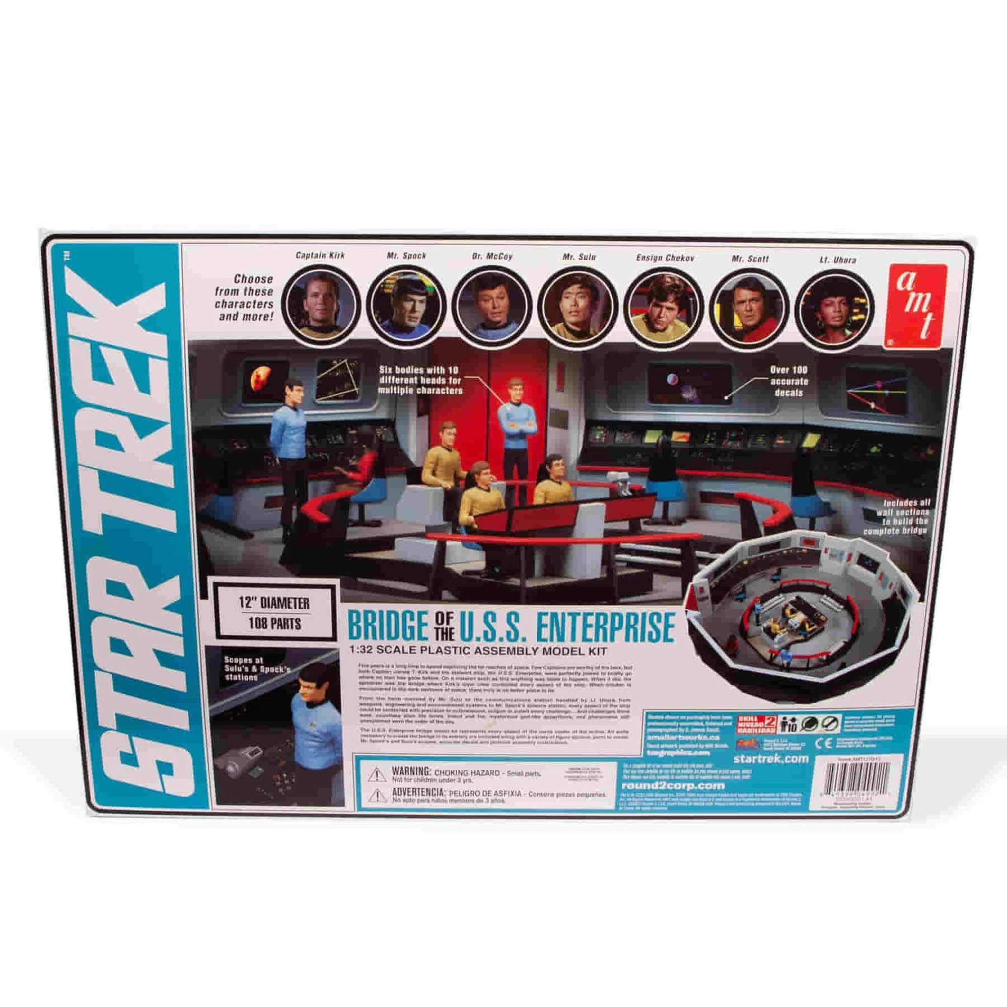 AMT1270M Star Trek Bridge Model Kit