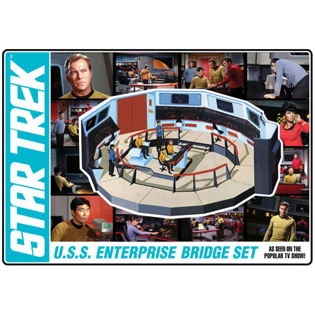AMT1270M Star Trek U.S.S. Enterprise Bridge Set
