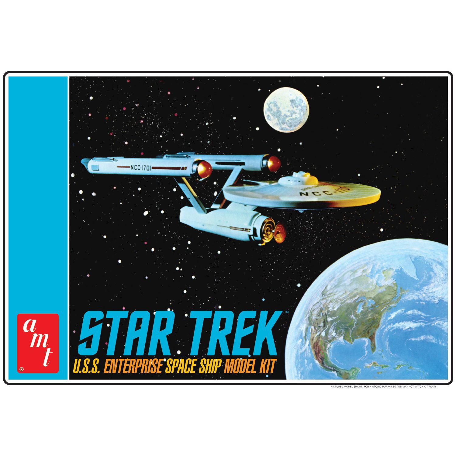 AMT Star Trek Enterprise model kit box art