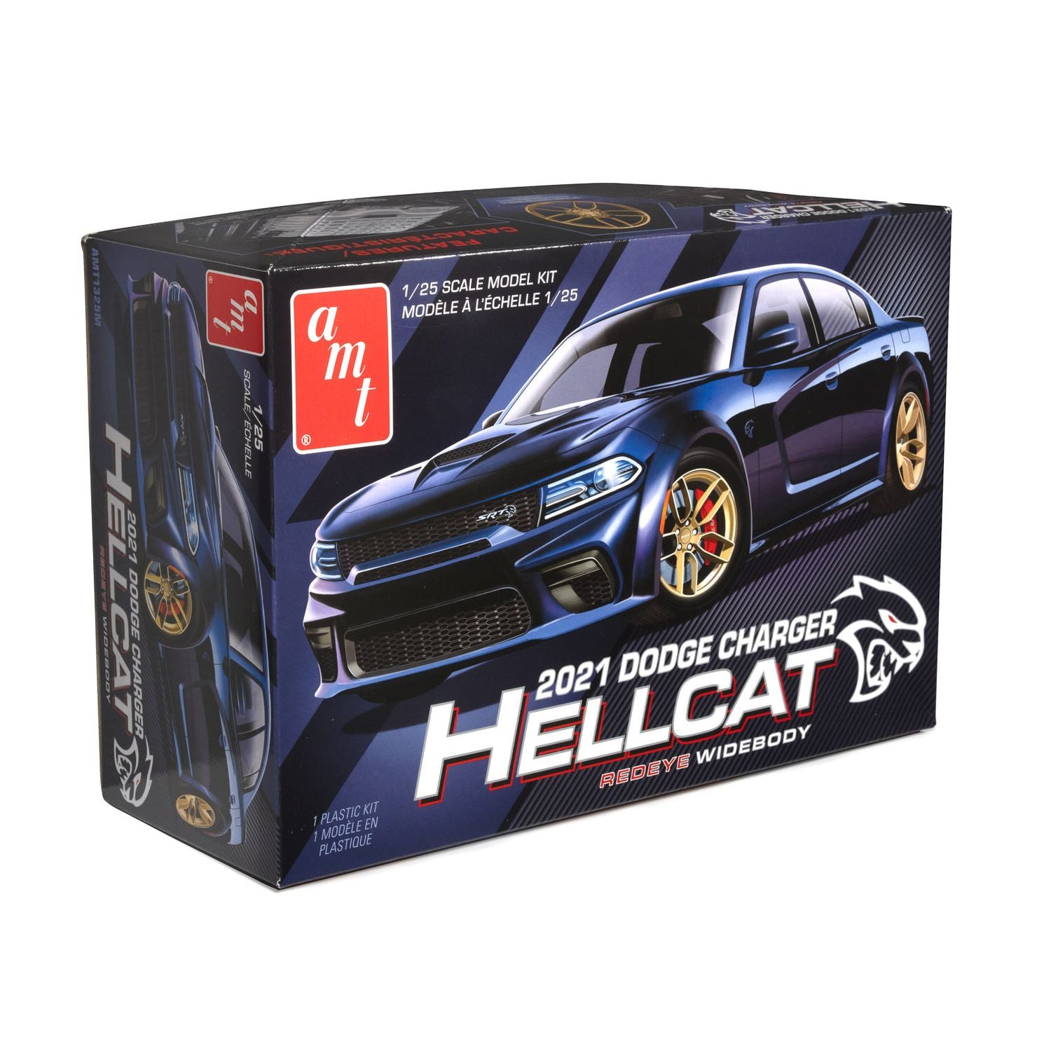 AMT 2021 Dodge Charger HellCat Redeye Widebody 1:25 Scale Model