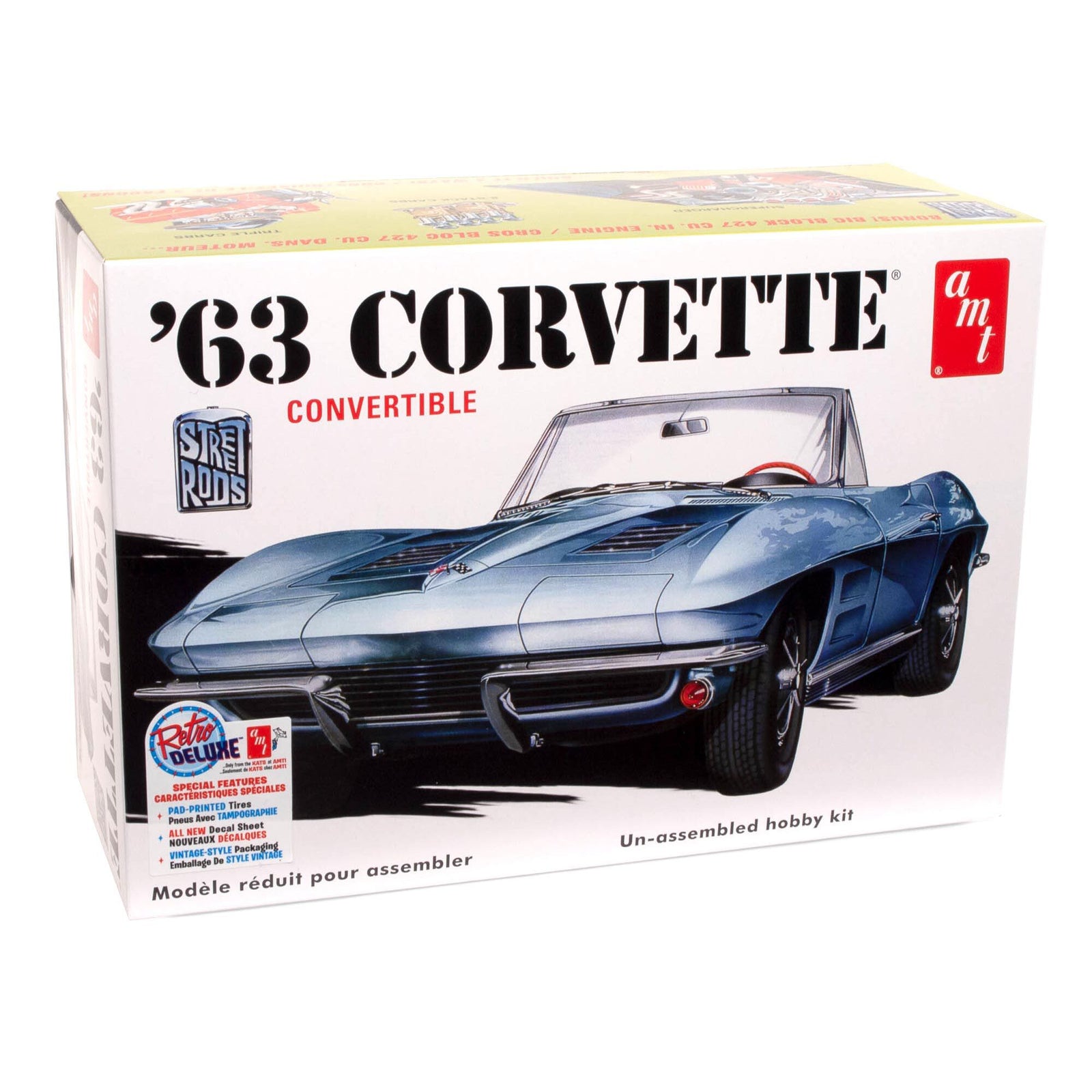 AMT '63 Corvette Convertible model kit