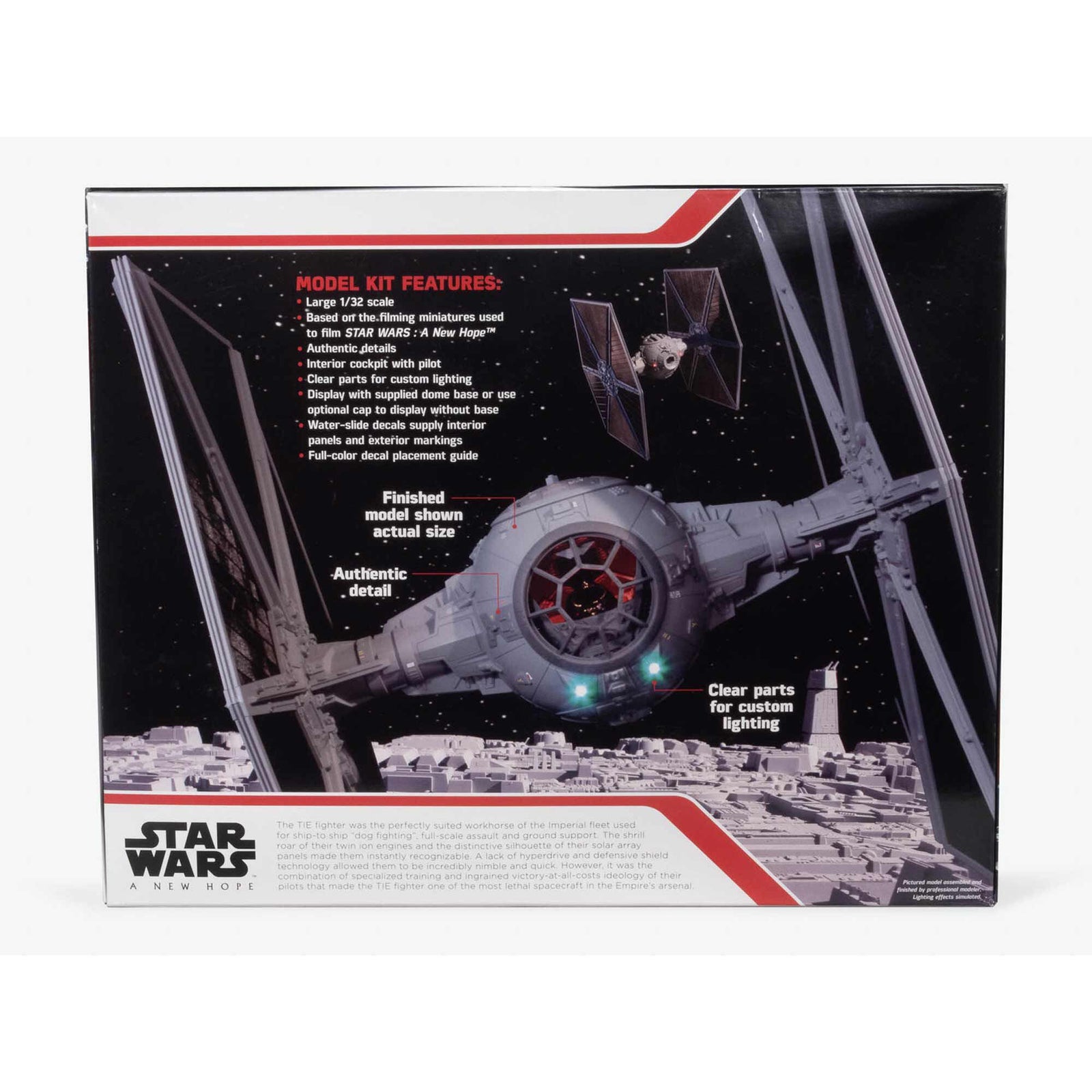 Star Wars TIE Fighter Model Kit Box