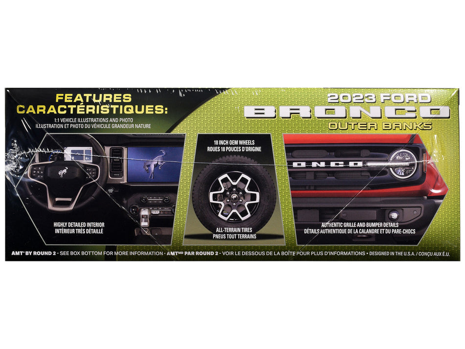 AMT 2023 Ford Bronco Outer Banks 1:25 Scale Model Kit