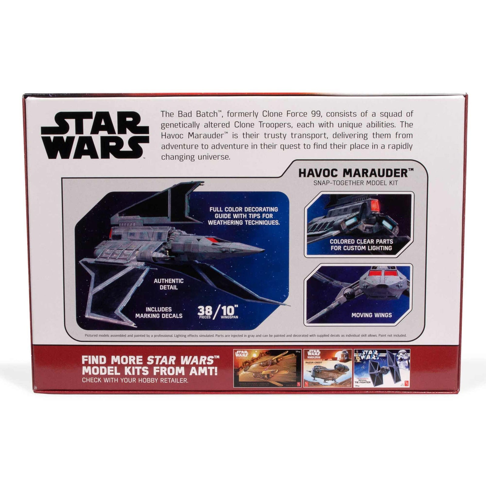AMT1348 Star Wars Havoc Marauder model kit box