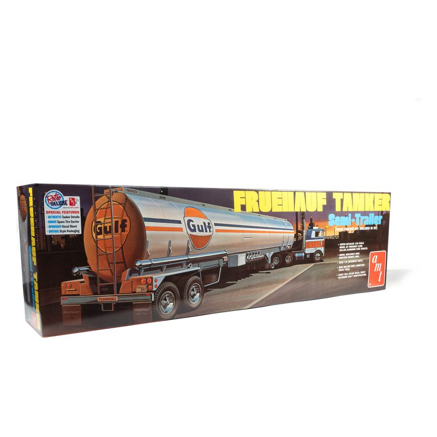 AMT Fruehauf Tanker Gulf 1:25 Scale Model Kit