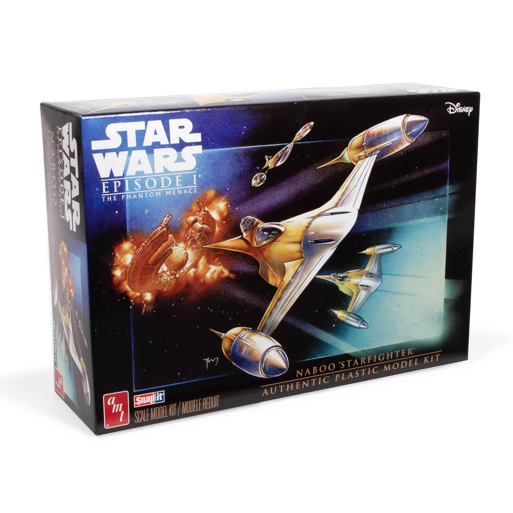 Star Wars Episode 1 Naboo Starfighter Model Kit AMT1376