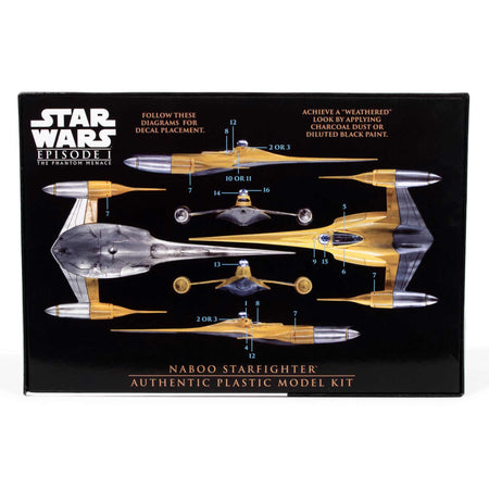 Star Wars Naboo Starfighter model kit AMT1376_A3_18YC0VVM