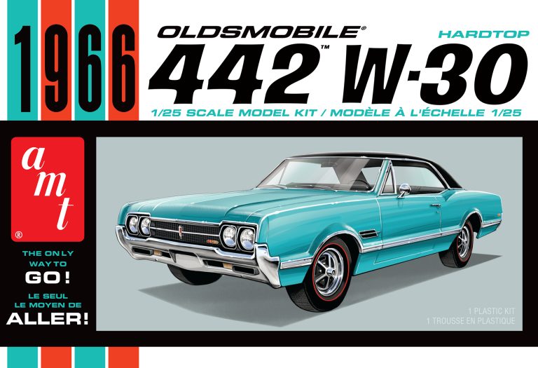 AMT 1966 Olds 442 Hardtop 1:25 Scale Model Kit