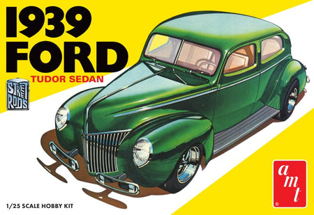 
AMT 1939 Ford Sedan Street Rod Series 1:25 Scale Model Kit