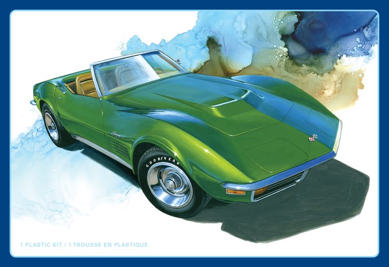 AMT 1972 Chevy Corvette Roadster 1:25 Scale Model Kit