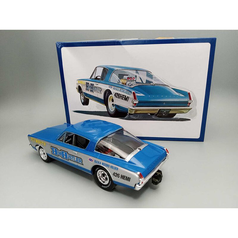 AMT 1/25 1966 Plymouth Barracuda Funny Car "Hemi Hustler" Model Kit