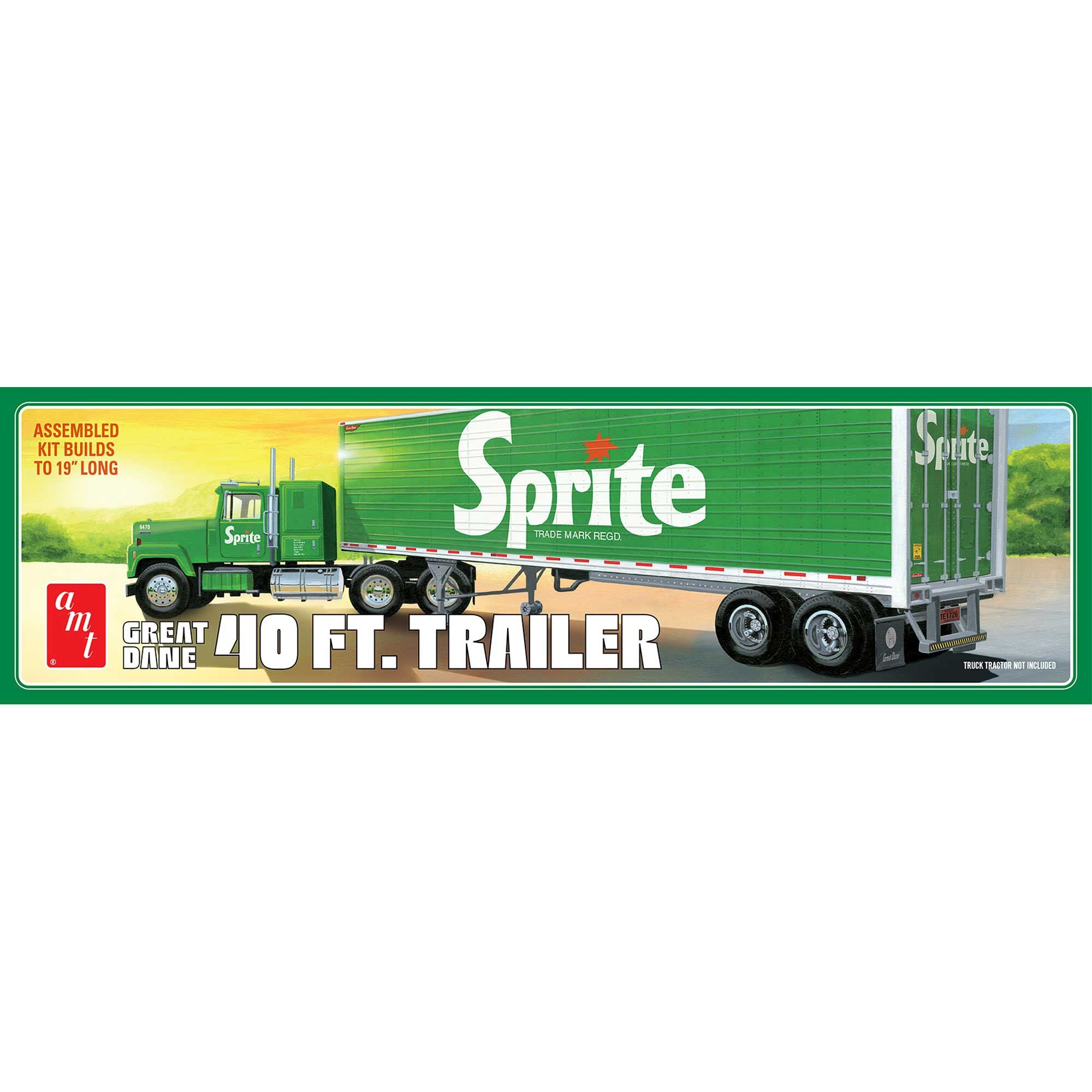 AMT1467 Sprite 40ft. Trailer Model Kit