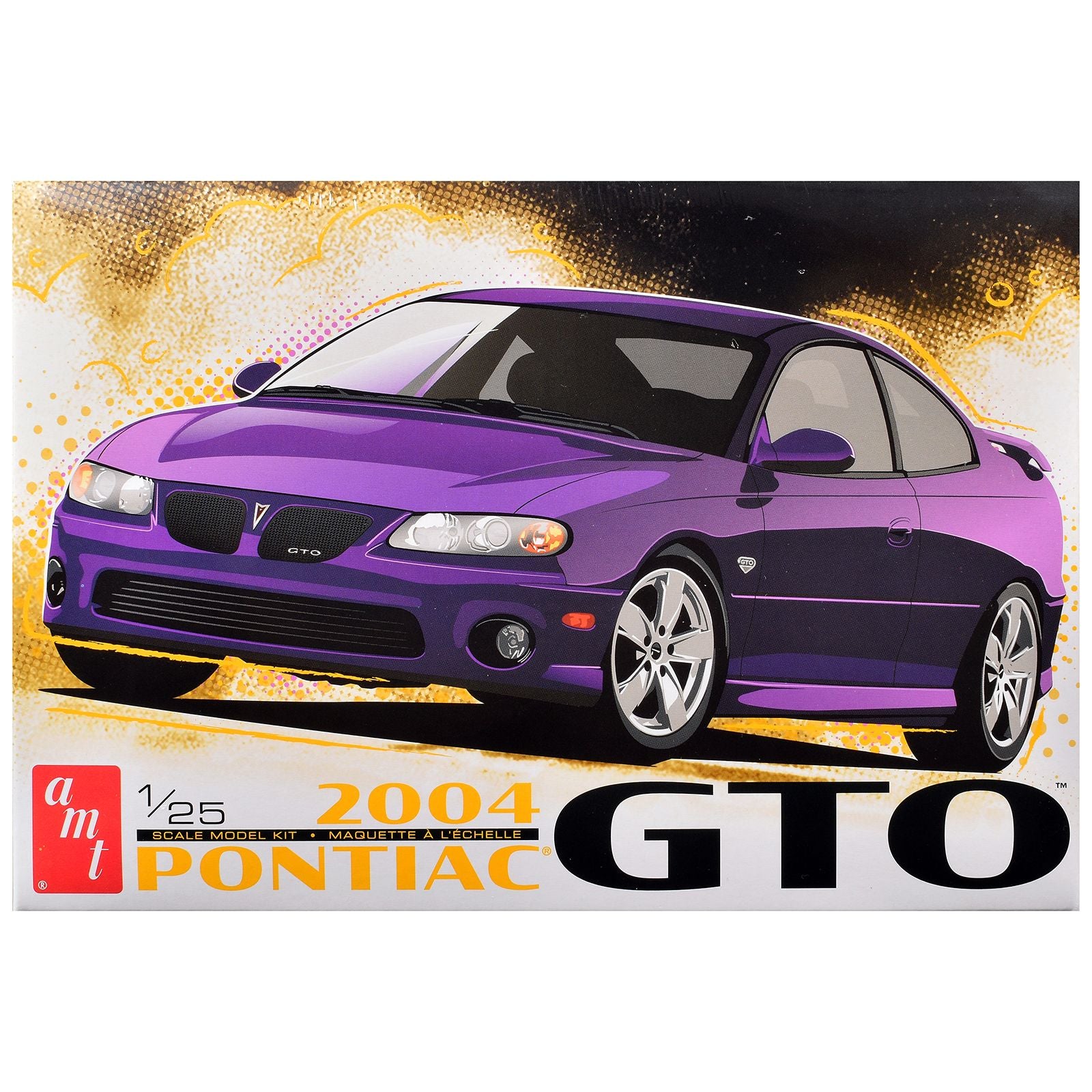 Skill 2 Model Kit 2004 Pontiac GTO 1/25 Scale Model by AMT