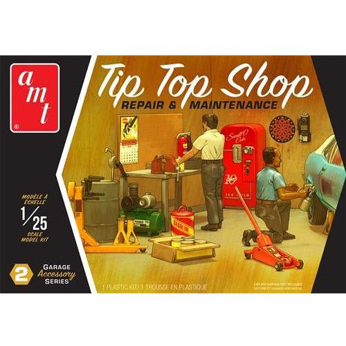 AMT Garage Accessory Set #2 1:25 Scale Model Kit