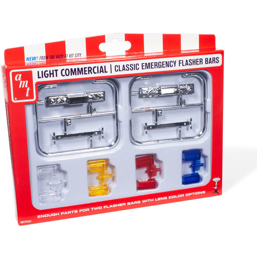 AMT Classic Emergency Flasher Parts Pack 1:25 Scale Model Kit