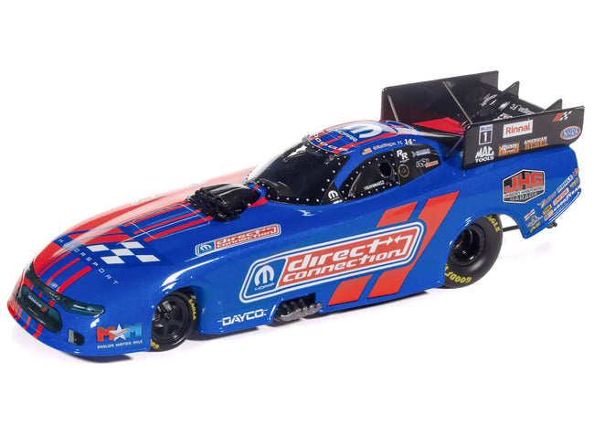 Blue Direct Connection dragster race car