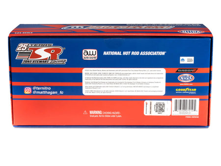 AWN046-BOX2 Tony Stewart 25th Anniversary NHRA Diecast Box