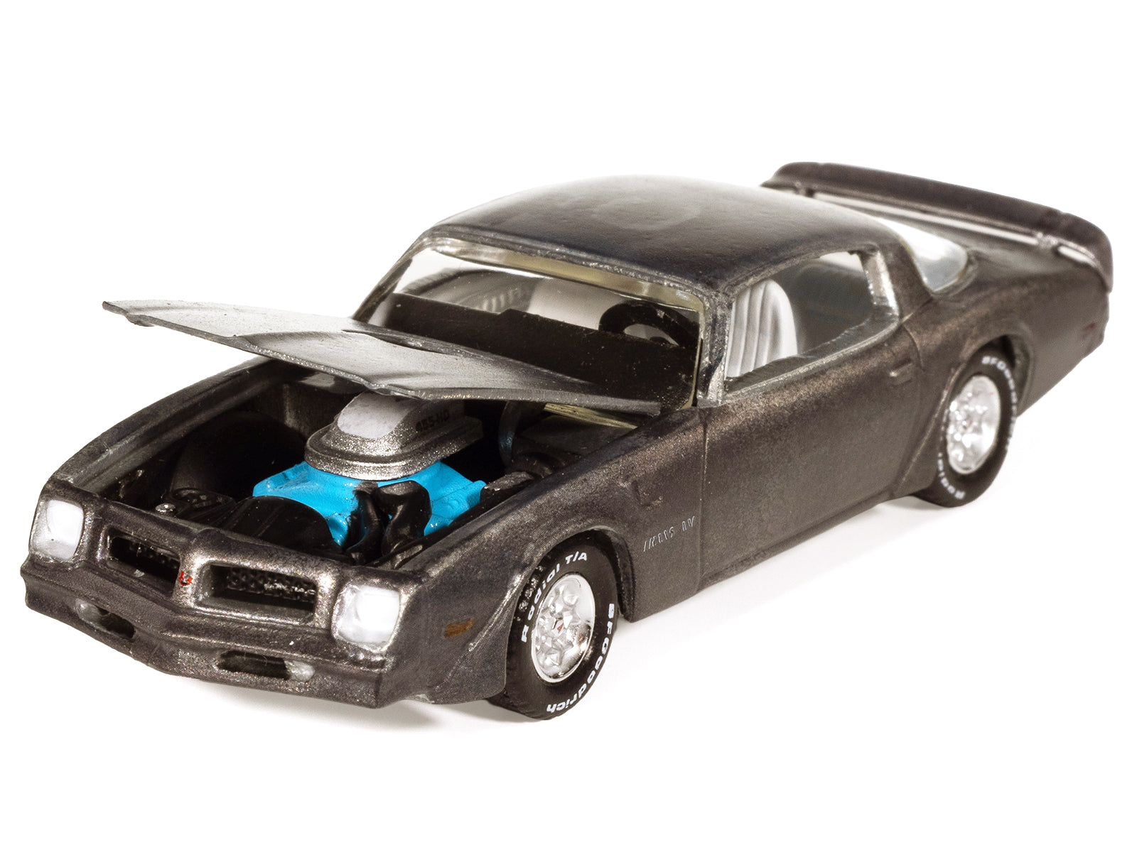 Model Trans Am with open hood