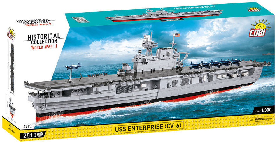 Cobi 2510pcs HC WWII USS Enterprise (CV-6)