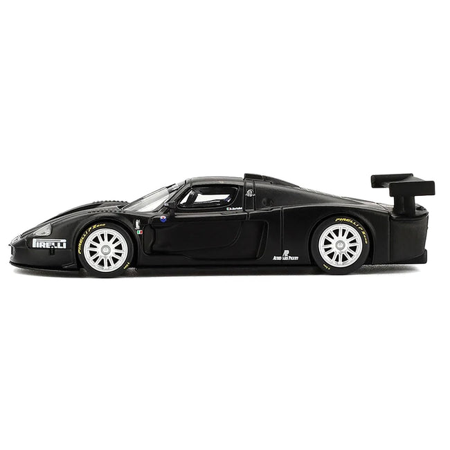 Maserati MC12 Competizione "Test Fiorano 2004" Matt Black 1/64 Diecast Model Car by BBR