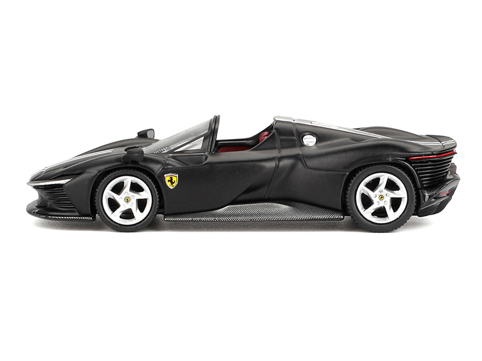Black Ferrari Daytona SP3 model car