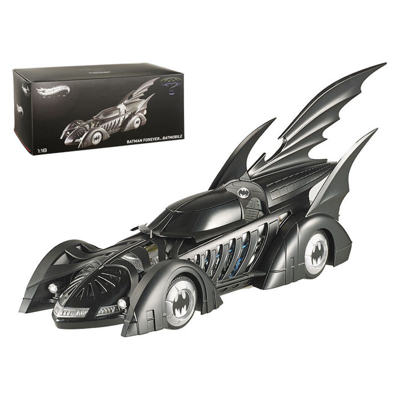 1995 Batman Forever Batmobile Elite Edition 1/18 Diecast Car Model by Hot Wheels