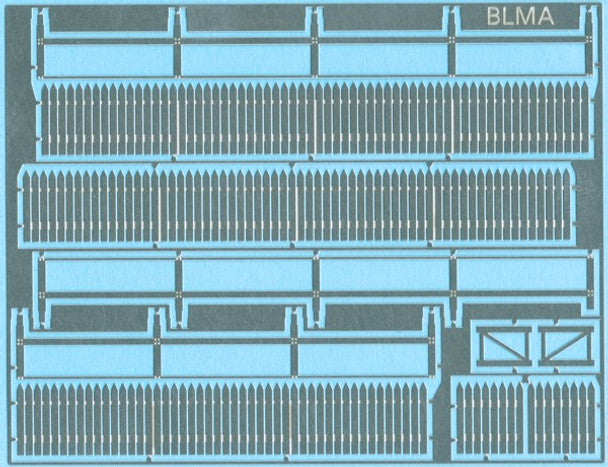 HO PICKET FENCE KIT 70'       