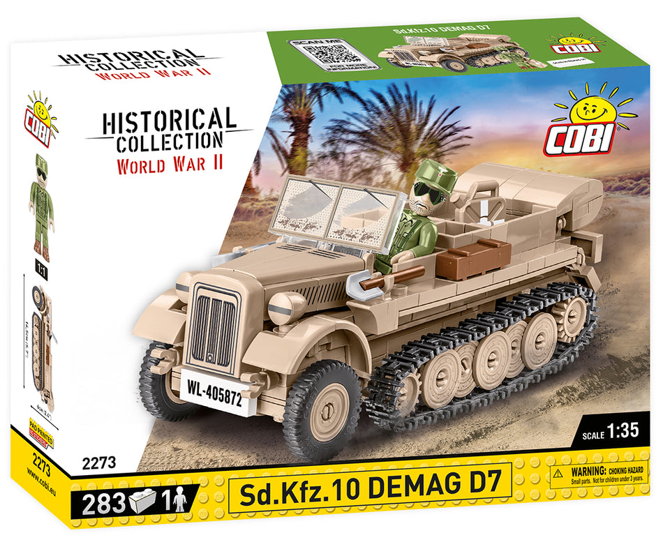 Cobi 283pcs HC WWII SD.KFZ.10 DEMAG D7